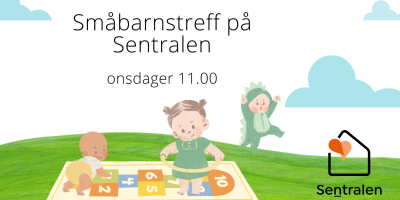 Bilde/illustrasjon for Småbarnstreff på Sentralen Småbarnstreff på Sentralen